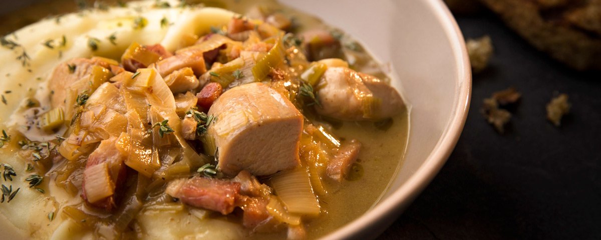 Guisado de Pollo y Puerro